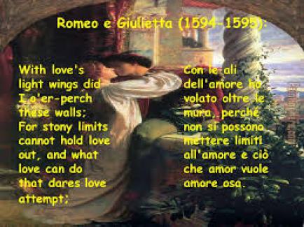 citaz. Romeo e Giulietta