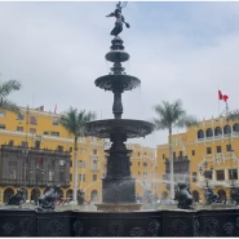 Fontana plaza Mayor